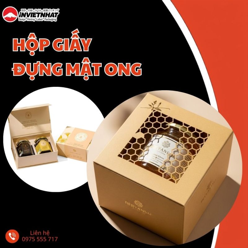 thumbnail hộp giấy đựng mật ong