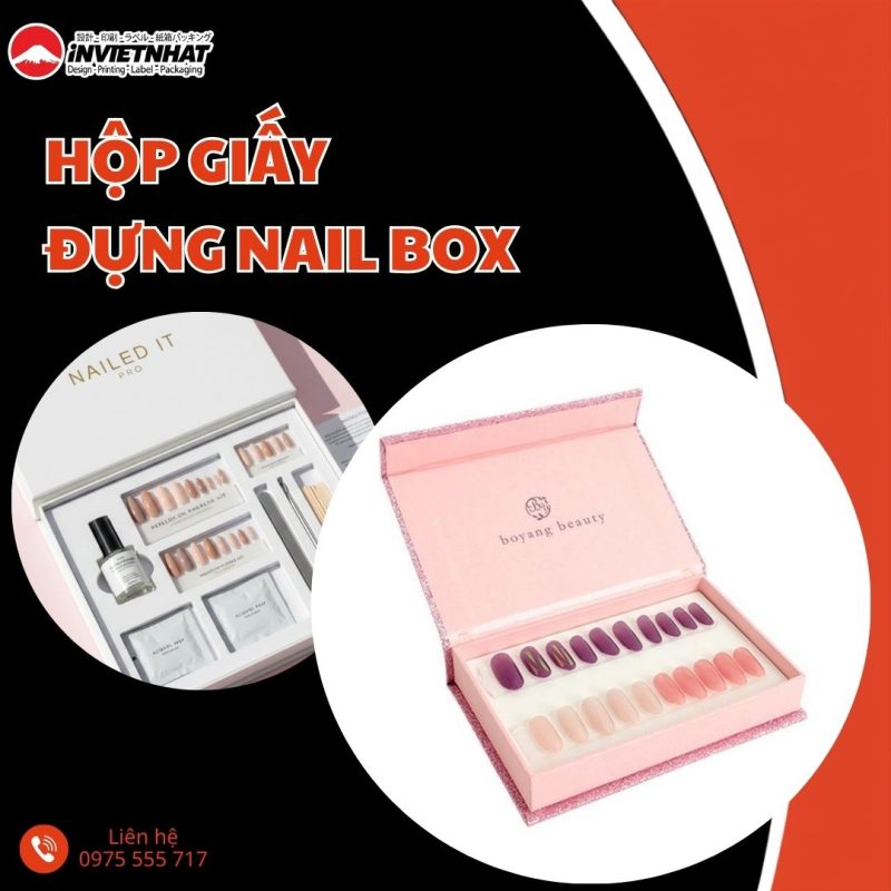 thumbnail hộp giấy đựng nail box