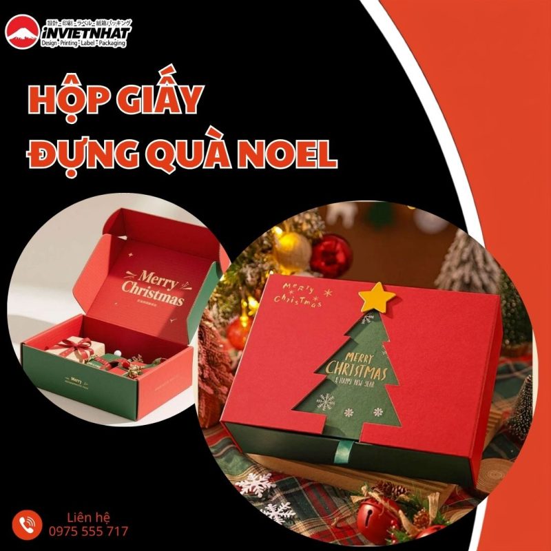 thumbnail hộp giấy đựng quà noel