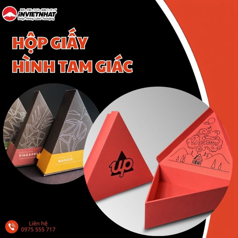 thumbnail hộp giấy hình tam giác