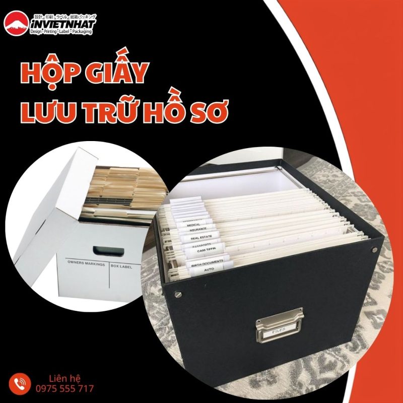 thumbnail hộp giấy lưu trữ hồ sơ