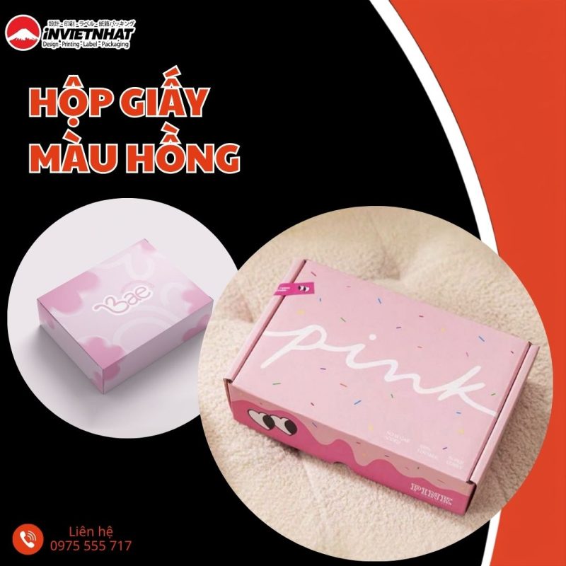 thumbnail hộp giấy màu hồng