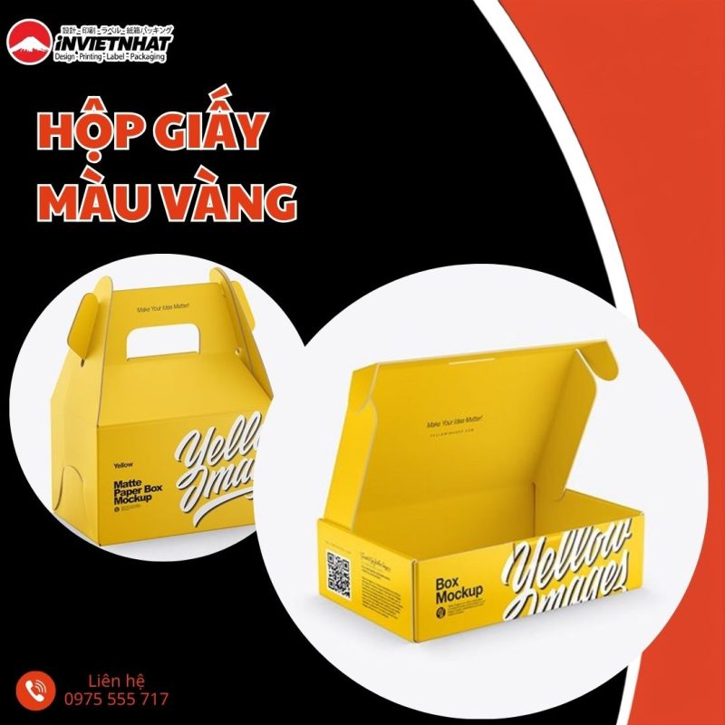 thumbnail hộp giấy màu vàng