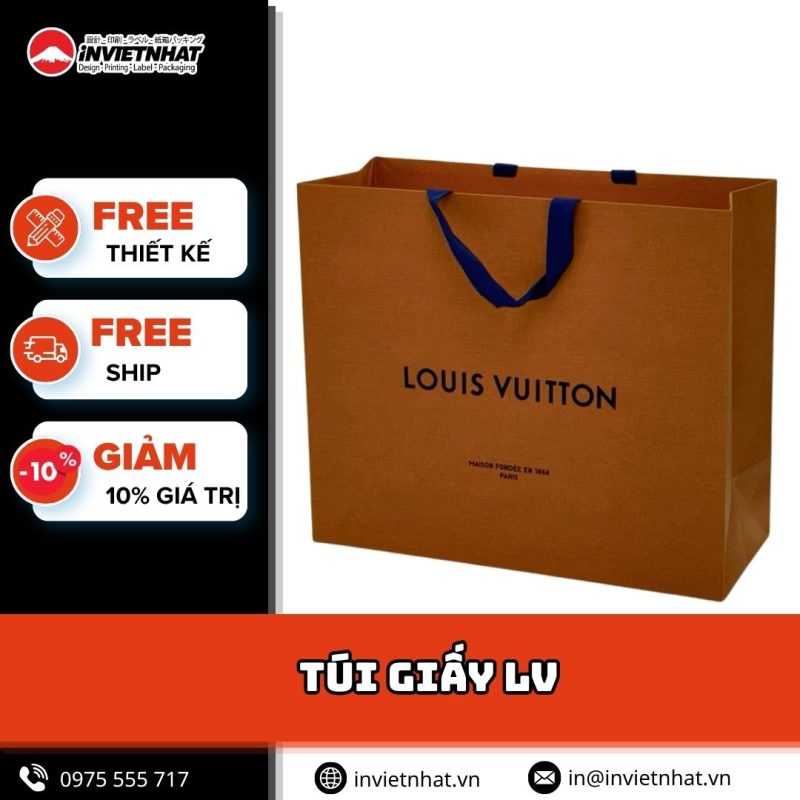 thumbnail túi giấy LV