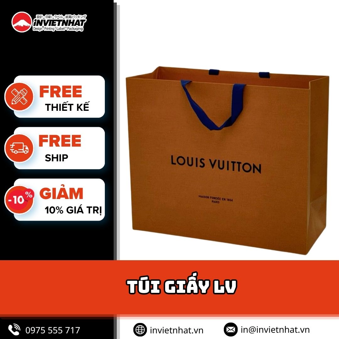 thumbnail túi giấy LV thumbnail túi giấy LV