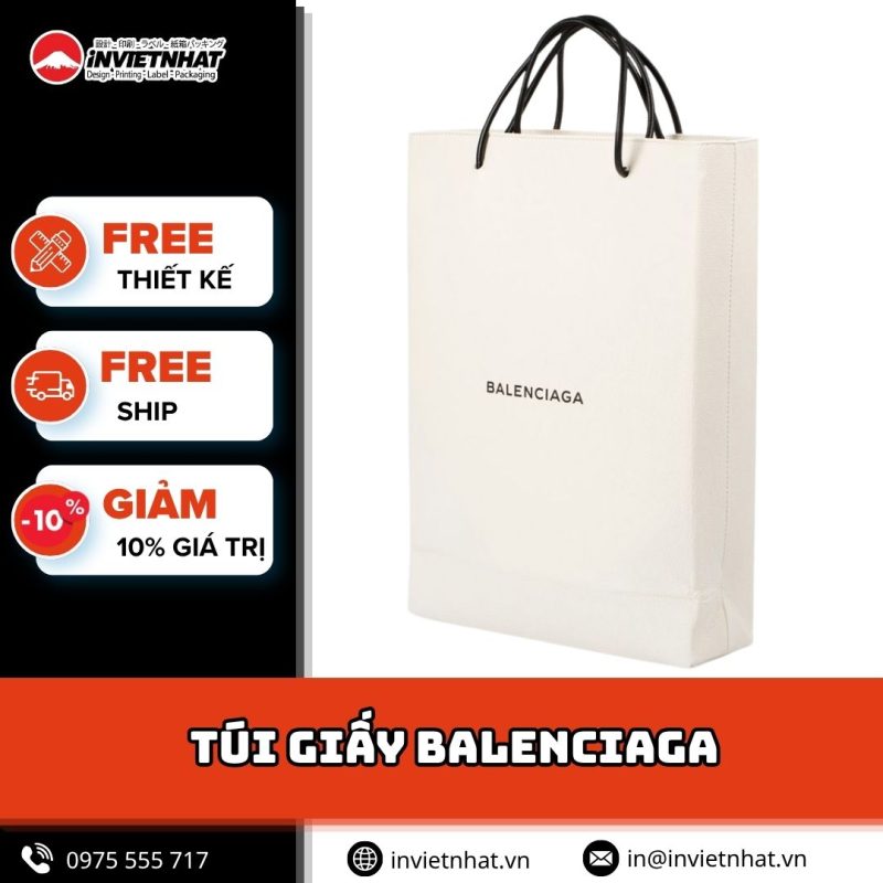 thumbnail túi giấy balenciaga