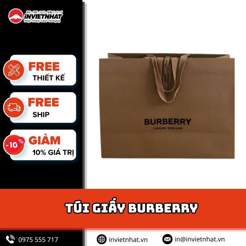 thumbnail túi giấy burberry