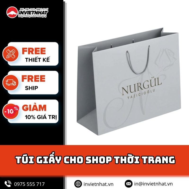 thumbnail túi giấy cho shop thời trang