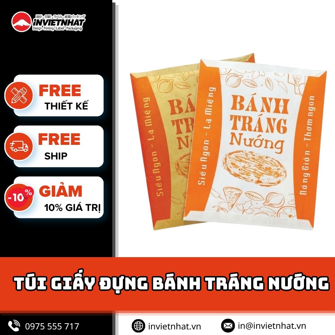 thumbnail túi giấy đựng bánh tráng nướng thumbnail túi giấy đựng bánh tráng nướng