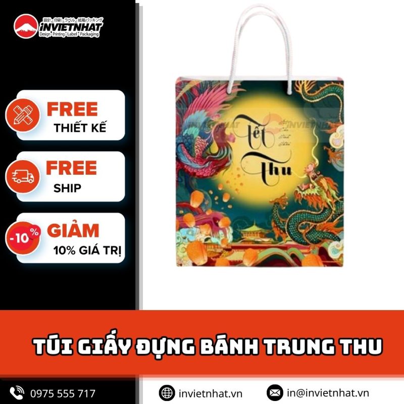 thumbnail túi giấy đựng bánh trung thu
