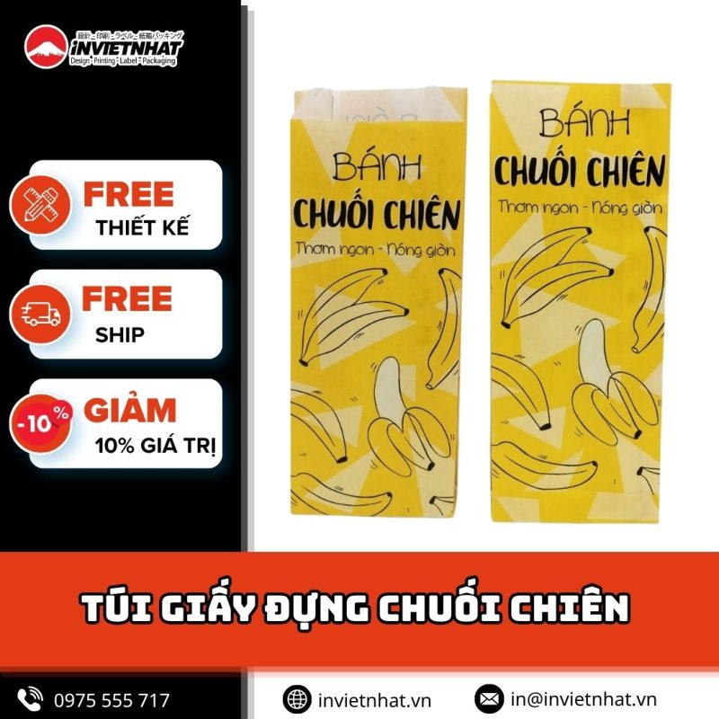 thumbnail túi giấy đựng chuối chiên