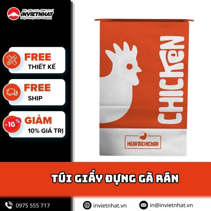 thumbnail túi giấy đựng gà rán