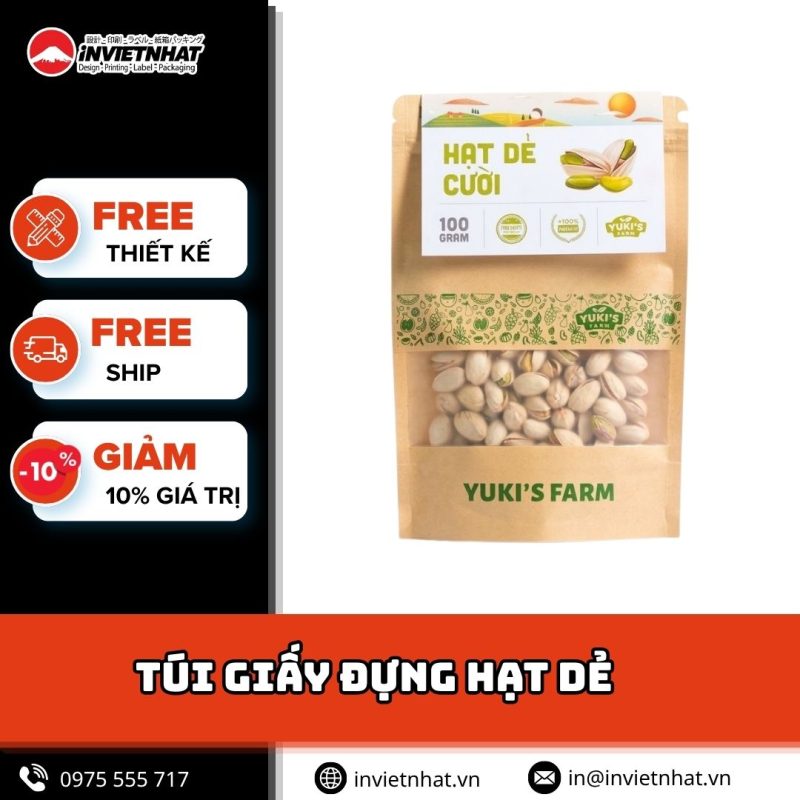 thumbnail túi giấy đựng hạt dẻ