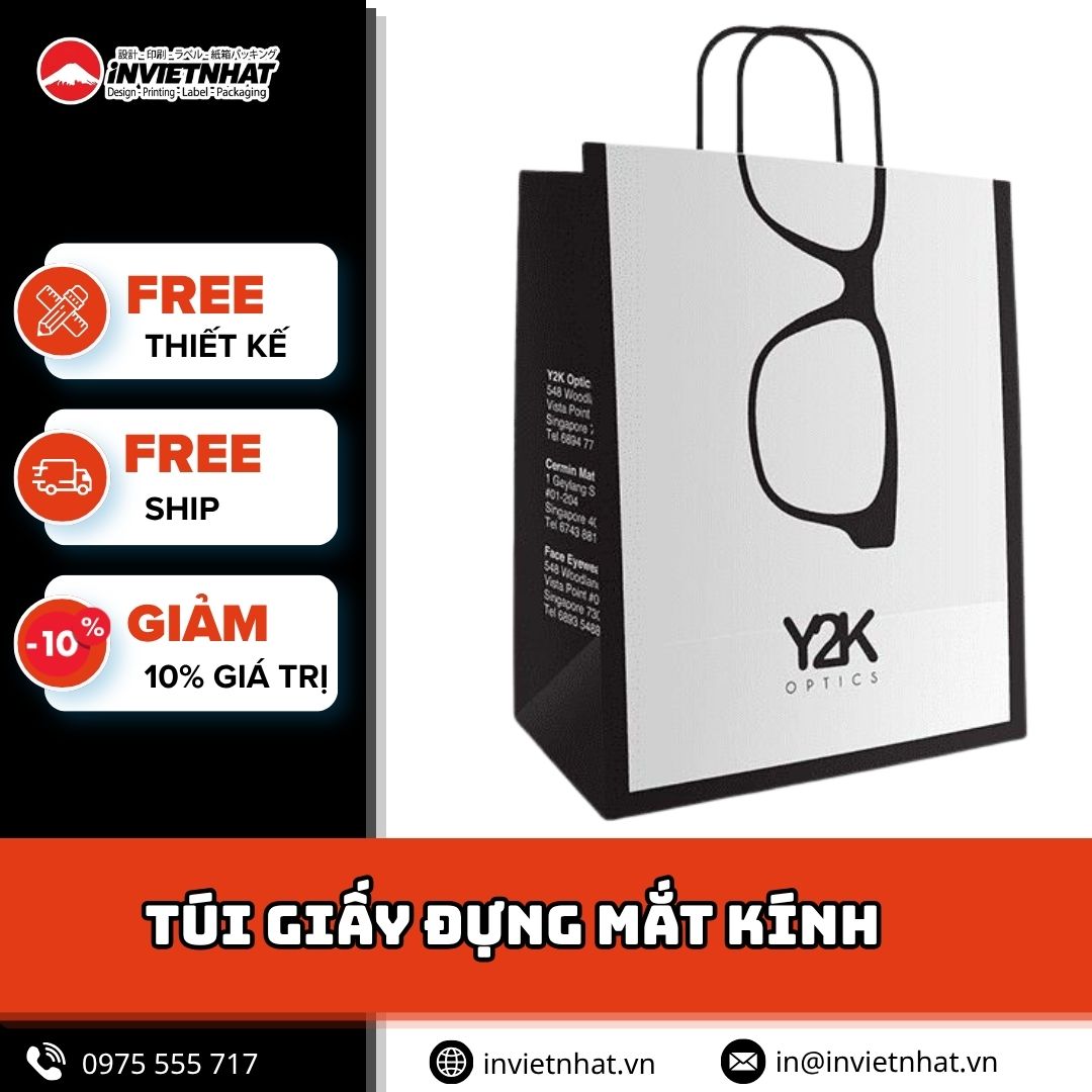 thumbnail túi giấy đựng mắt kính thumbnail túi giấy đựng mắt kính