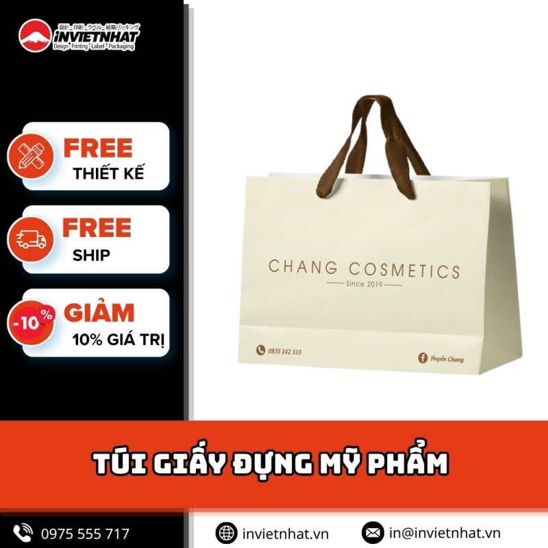 thumbnail túi giấy đựng mỹ phẩm