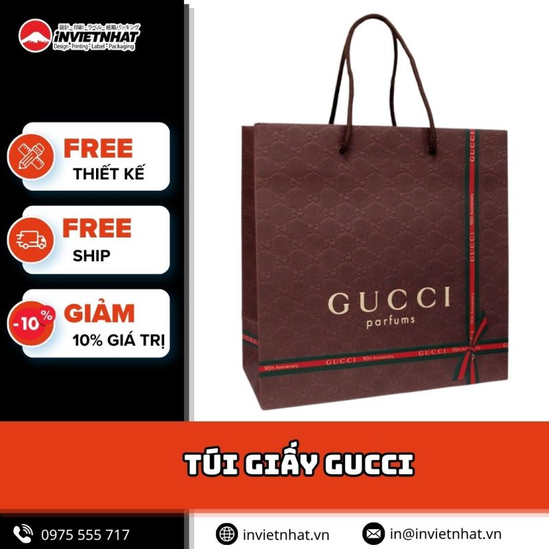 thumbnail túi giấy gucci