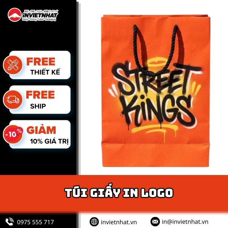 thumbnail túi giấy in logo