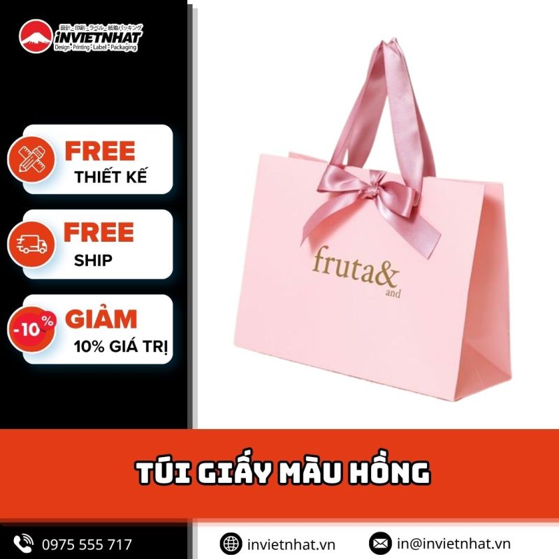 thumbnail túi giấy màu hồng