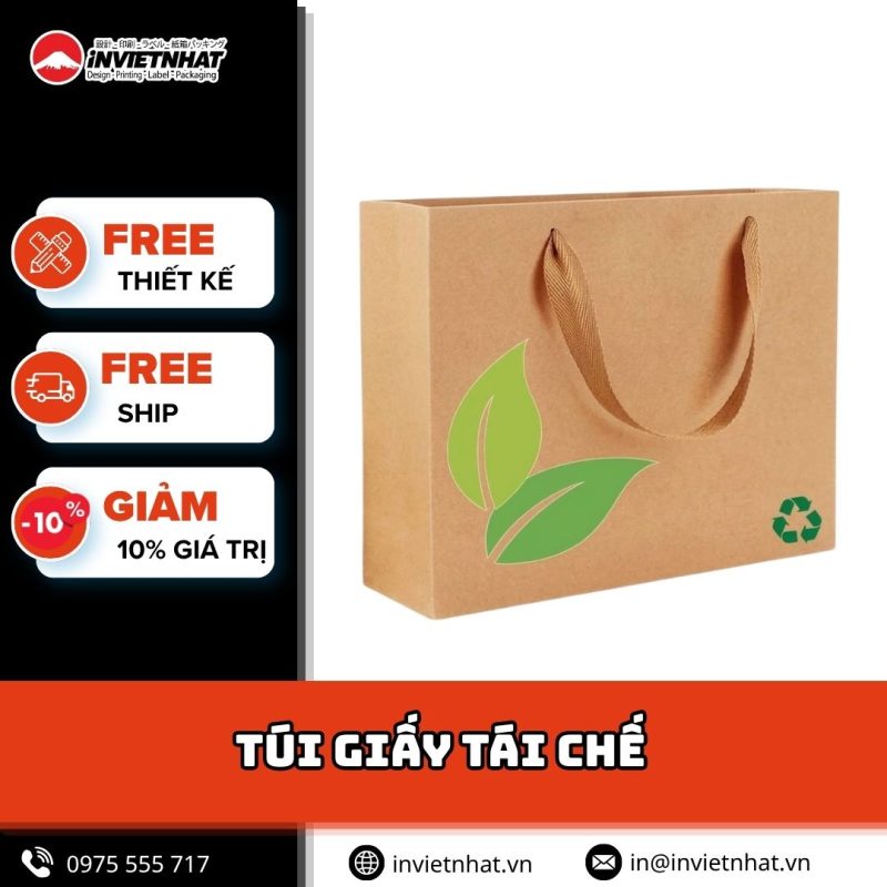 thumbnail túi giấy tái chế