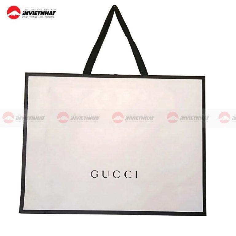 In túi giấy Gucci