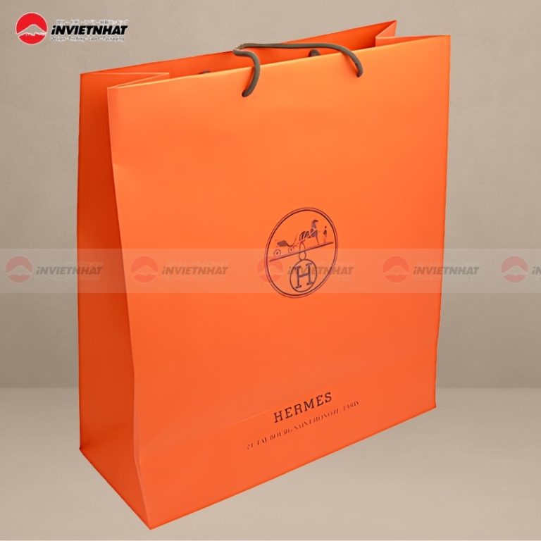 In túi giấy Hermes