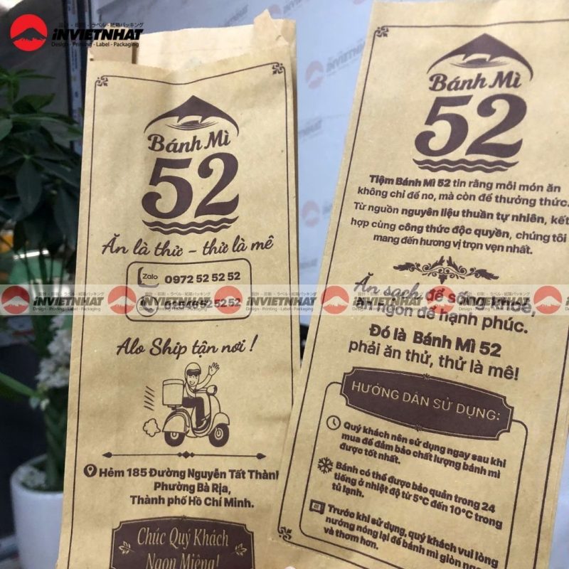 túi giấy đựng bánh mì 52