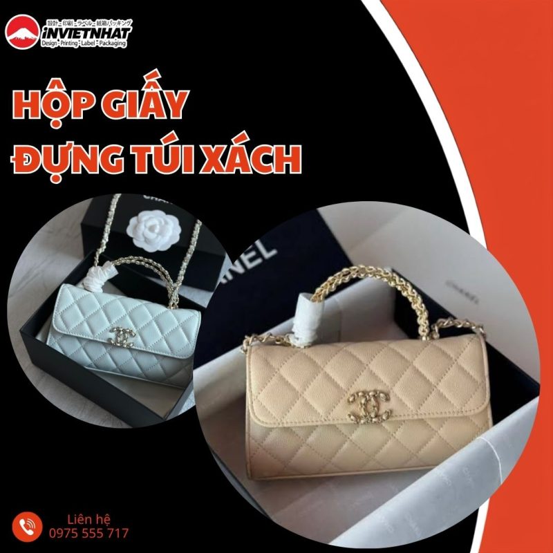 thumbnail hộp giấy đựng túi xách