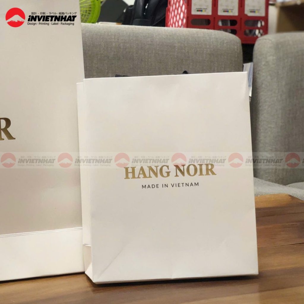 túi giấy mini thương hiệu hang noir