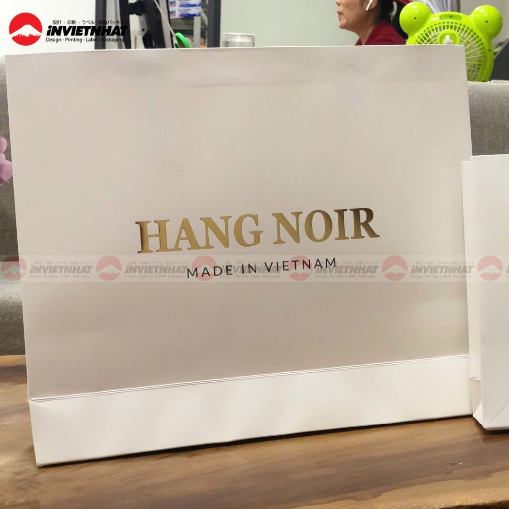 túi giấy thương hiệu hang noir