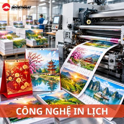 Công nghệ in lịch giá rẻ in việt nhật