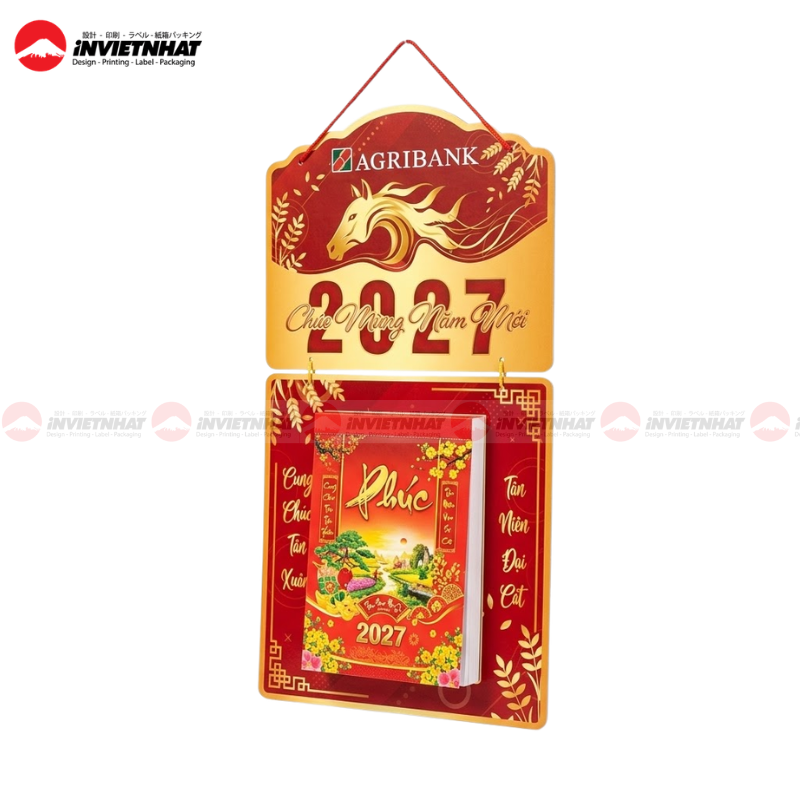 In lịch tết ngân hàng 16 lịch bloc ngân hàng Agribank 2027