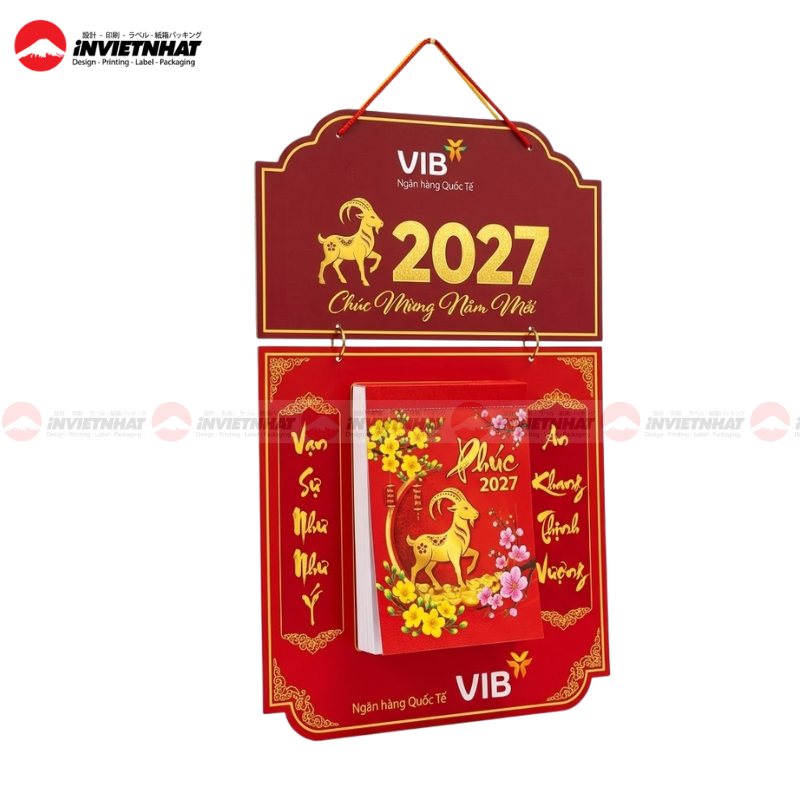In lịch tết ngân hàng 17 lịch bloc ngân hàng VIB 2027