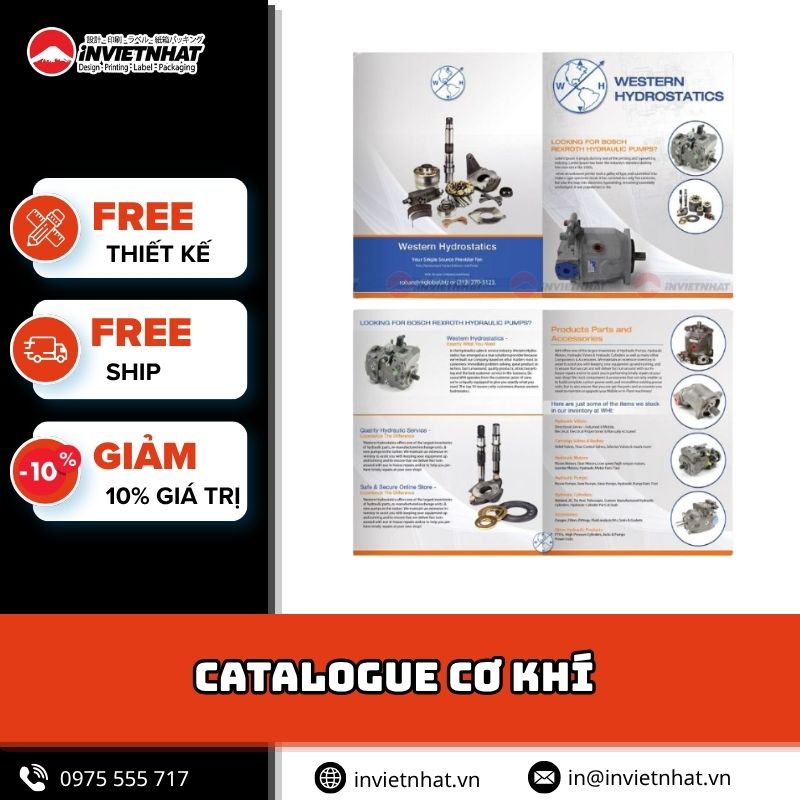 mẫu catalogue cơ khí