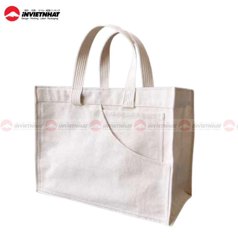 Túi vải in logo 19 mẫu túi vải canvas có hông