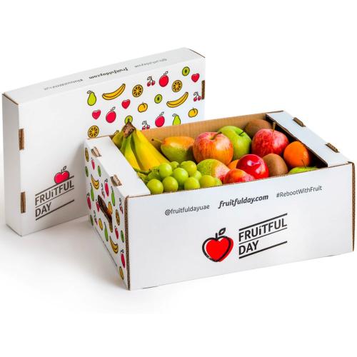 in hộp giấy đựng trái cây